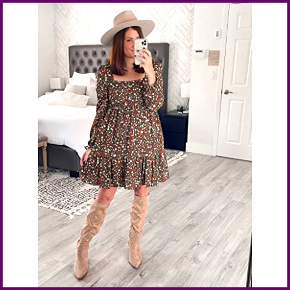 Pointed Toe Knee High Boots with Chunky Heel Side Zipper Wide Calf - Picture 7 of 8